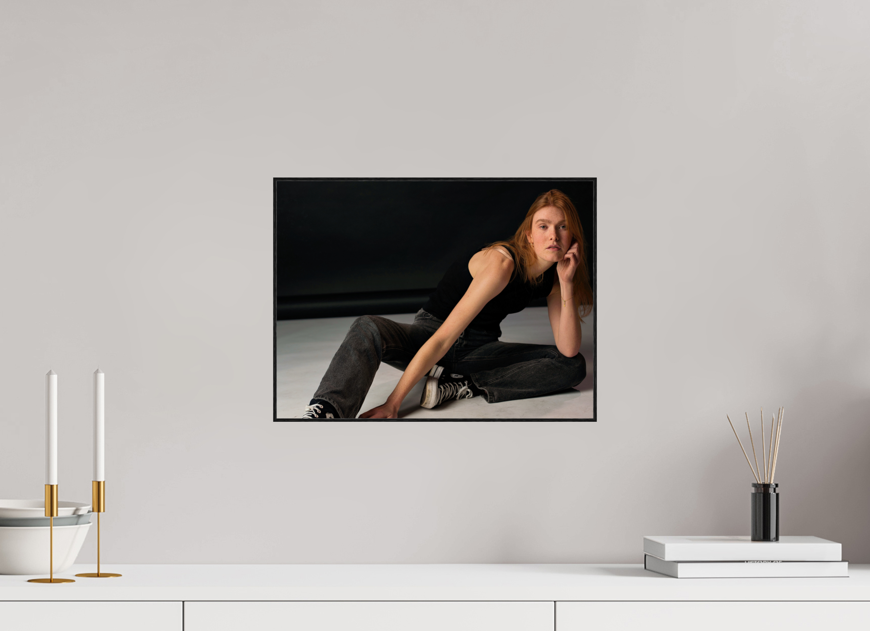 40 x 30 cm, Farbig Acrylglas glänzend Fabia 4 Col